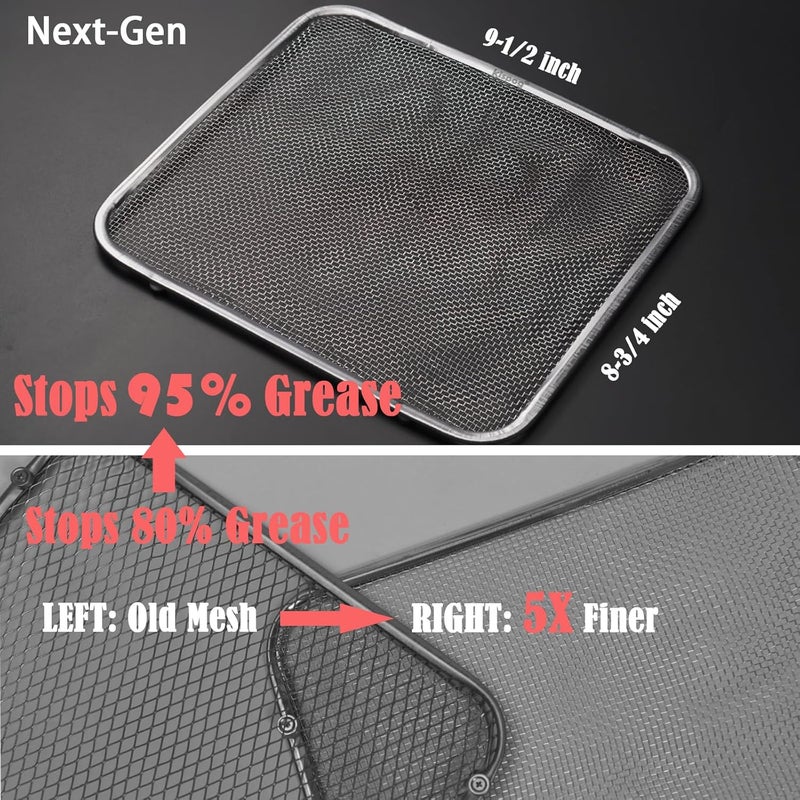 Kispog Splatter Guard for Air Fryer: Stainless Steel Magnetic - Stops Heating Coil Burning & Corrosion & Odors - Fits Instant/Cosori 5.8-12QT - Image 5